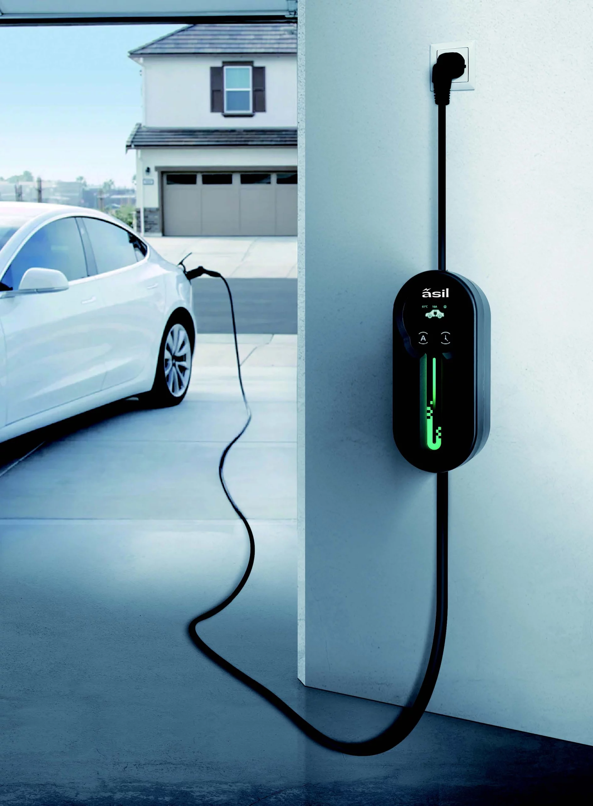 شارژر AC پرتابل 3.7 کیلووات
